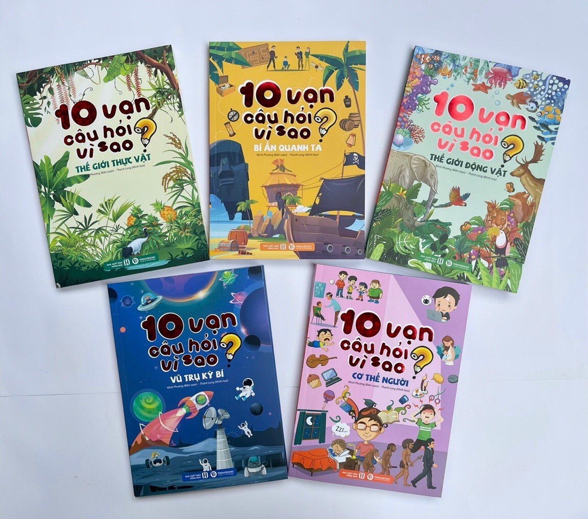 Bộ 10 vạn câu hỏi vì sao in màu