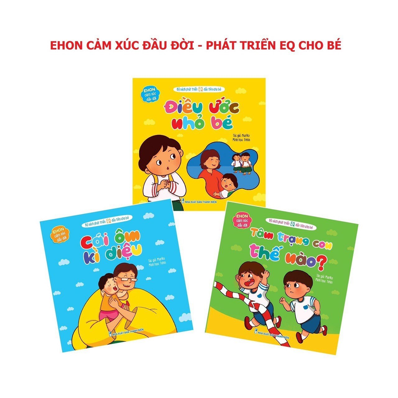 Bộ ehon cảm xúc đầu đời - PT EQ cho bé