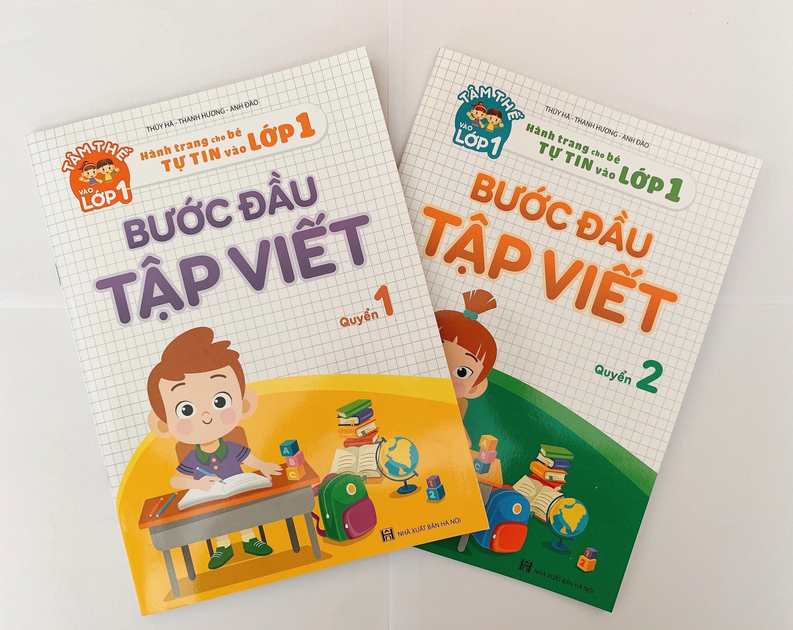 Bước đầu tập viết 2 cuốn