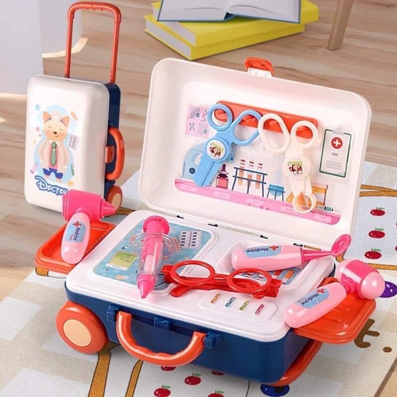 Vali nghề( 4 nghề nấu ăn, kỹ thuật, bác sỹ, trang điểm) 678(36 bộ/thùng)