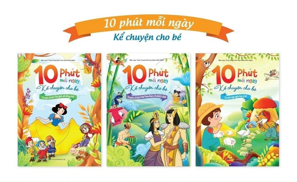 10 phút mỗi ngày kể chuyện cho bé (cuốn)