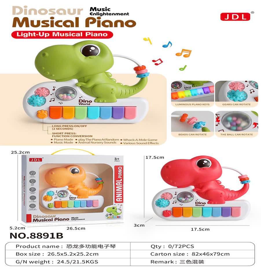 Đàn Piano Bò/khủng long 8892B