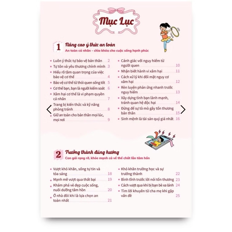 Con gái à! Tự bảo vệ mình là quan trọng nhất