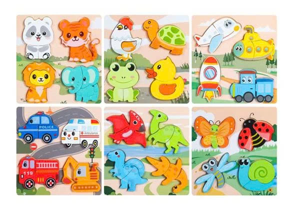 Tranh nổi 4 hình mã 18*18