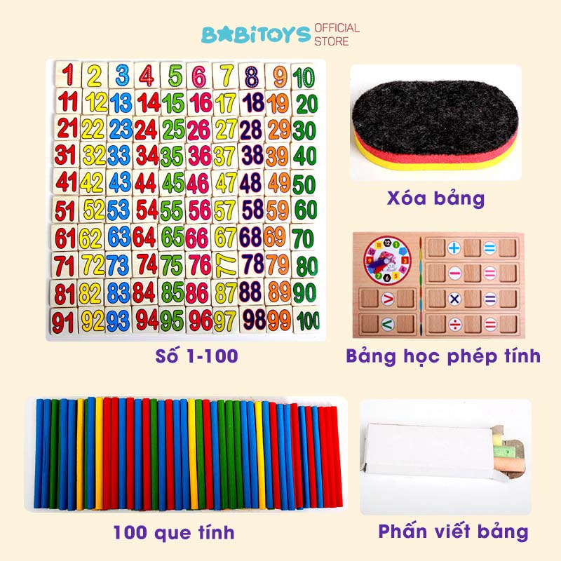 Bộ toán học (40 bộ/thùng)