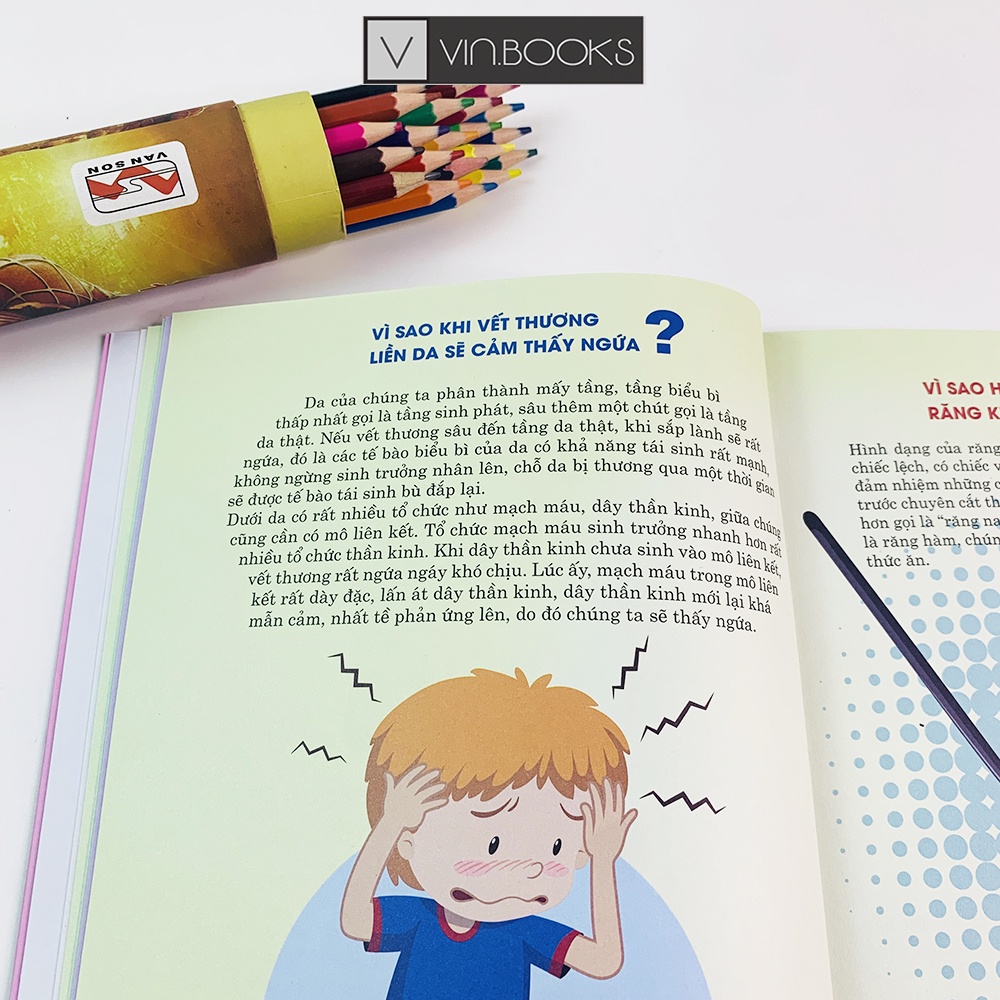 Bộ 10 vạn câu hỏi vì sao in màu