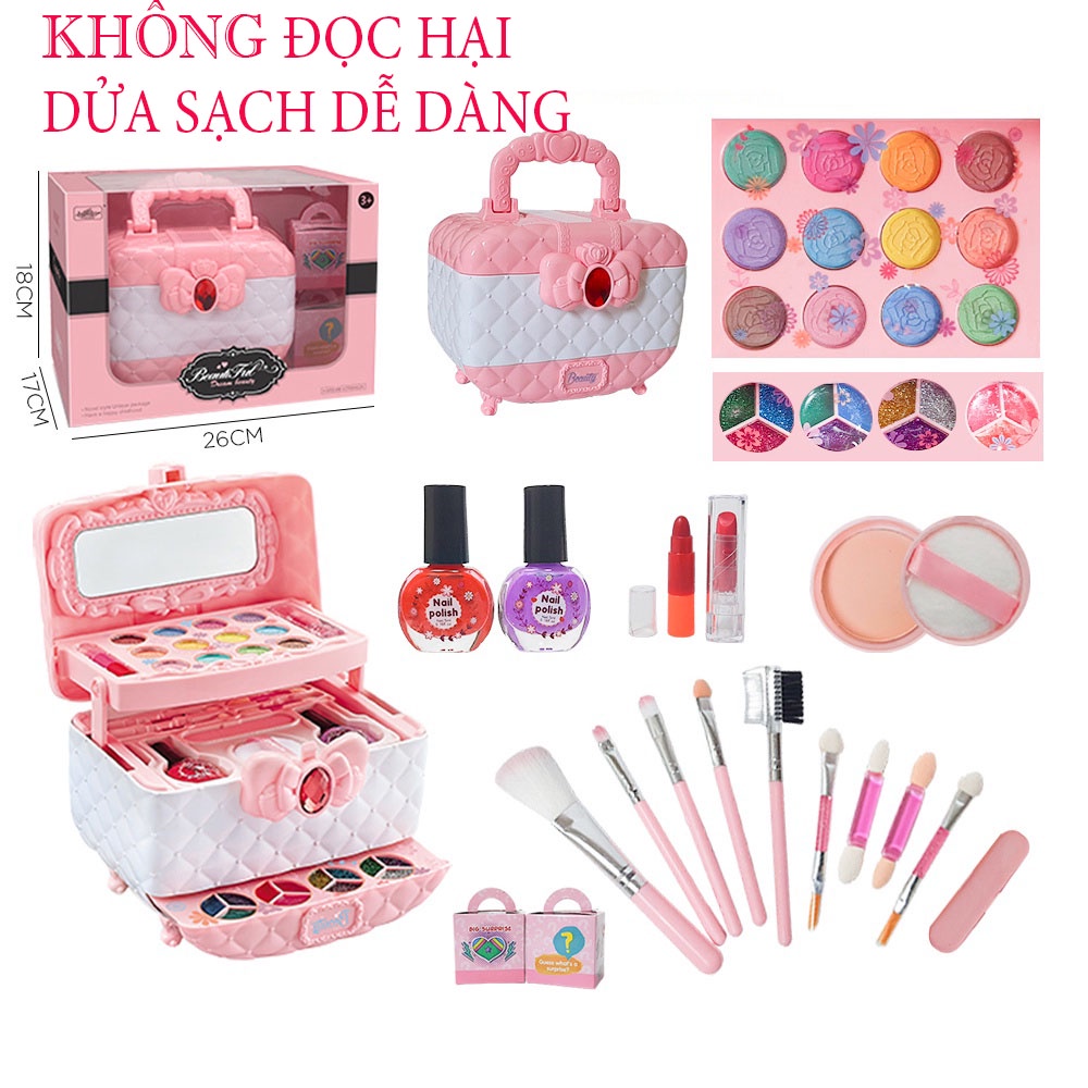 Vali trang điểm 3 tầng M611(24 bộ/thùng)