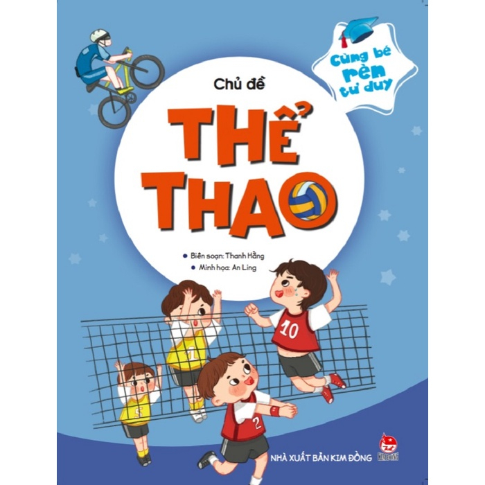 Bộ 6 cuốn cùng bé rèn tư duy