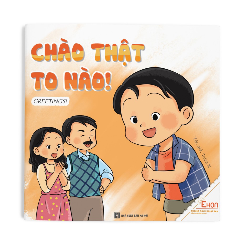 Ehon bé Bon 8 cuốn song ngữ có quét file nghe