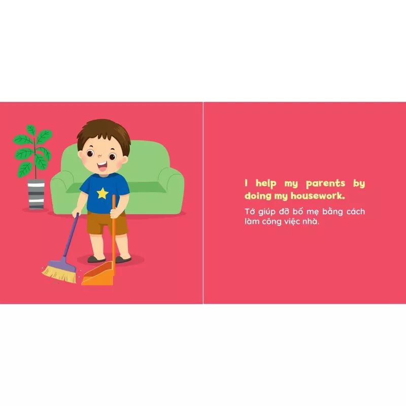 Sách bìa cứng: Cùng con rèn luyện kỹ năng giao tiếp ứng xử (Bộ 6 cuốn)
