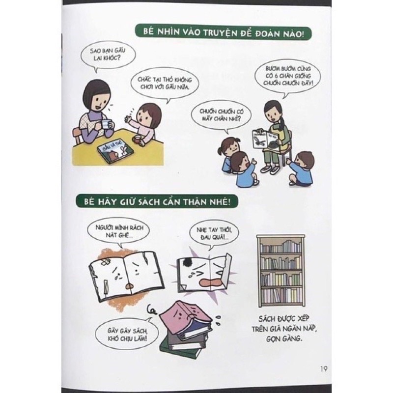 Cẩm nang sinh hoạt bằng tranh cho bé (Bộ 4 cuốn)