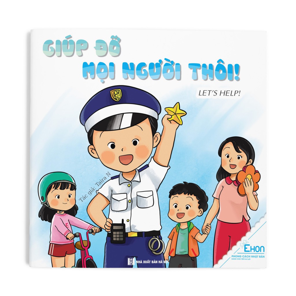Ehon bé Bon 8 cuốn song ngữ có quét file nghe