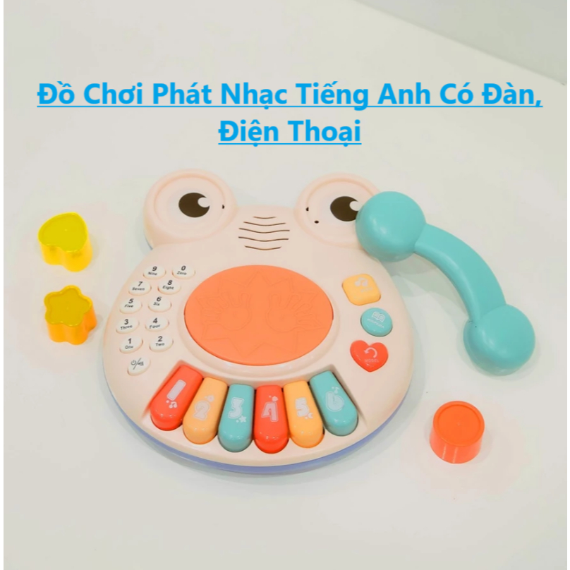 Điện thoại đàn con ếch 368-84B/368-84R (36b/thùng)