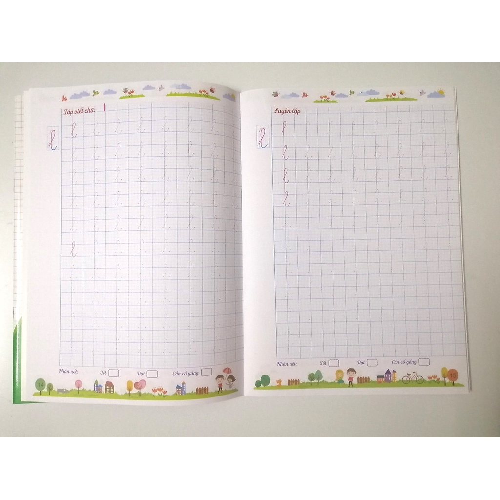 Bước đầu tập viết 2 cuốn