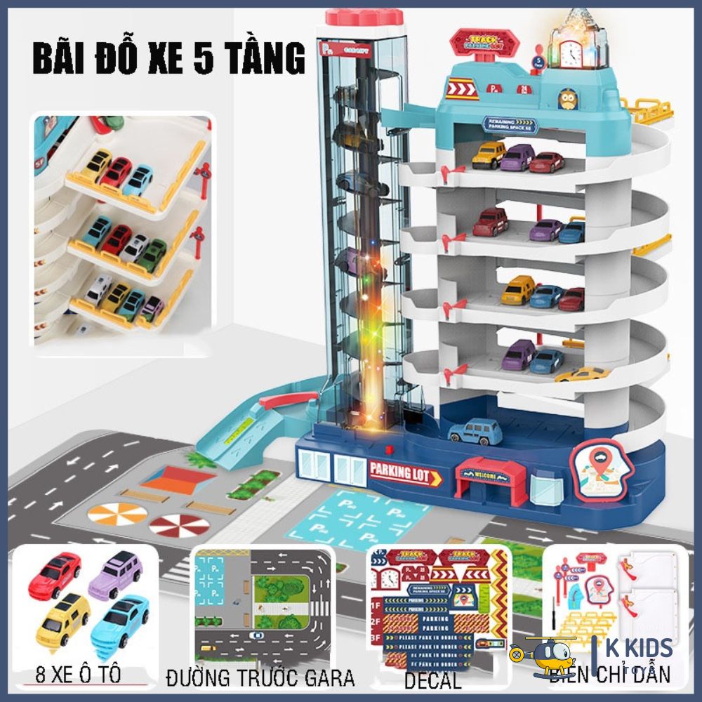 Gara 5 tầng 3302A(8 bộ/thùng)