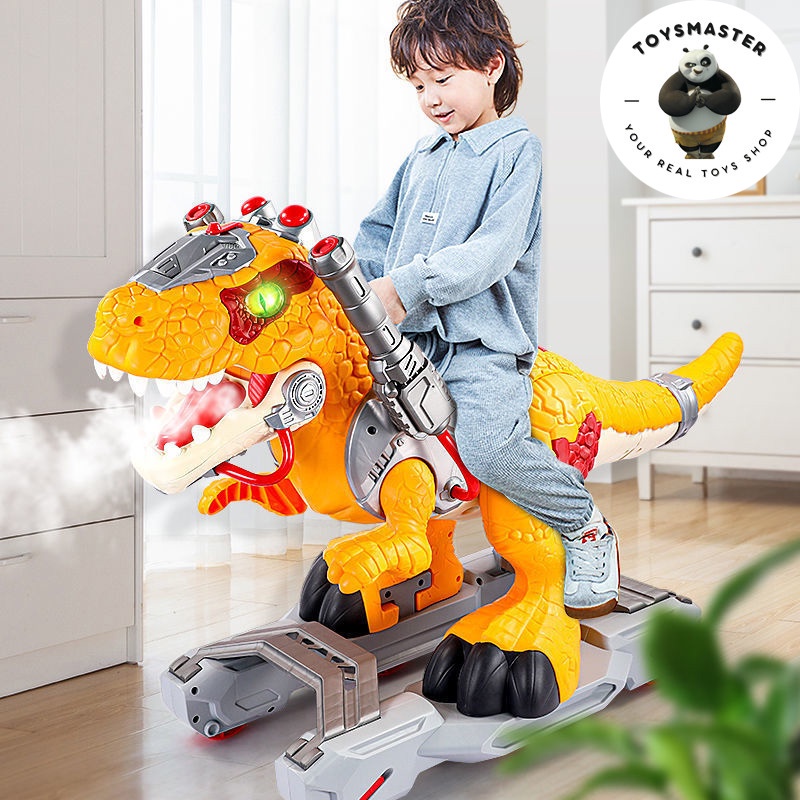 Xe chòi chân khủng long có phun sương và đèn nhạc(4 bộ/thùng)