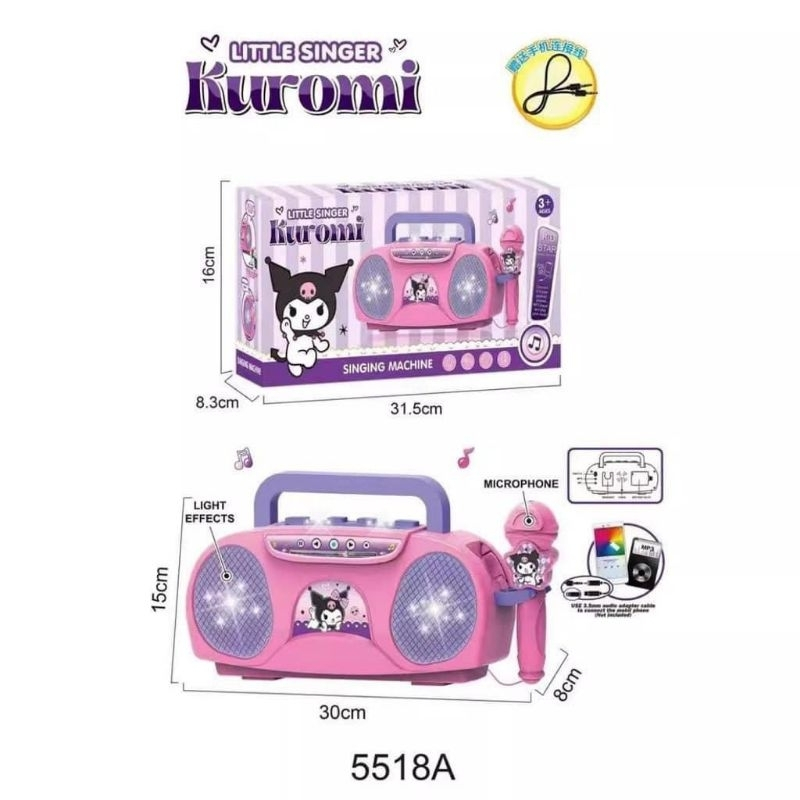 Loa kèm Micro koromi 5518A(72 bộ/thùng)