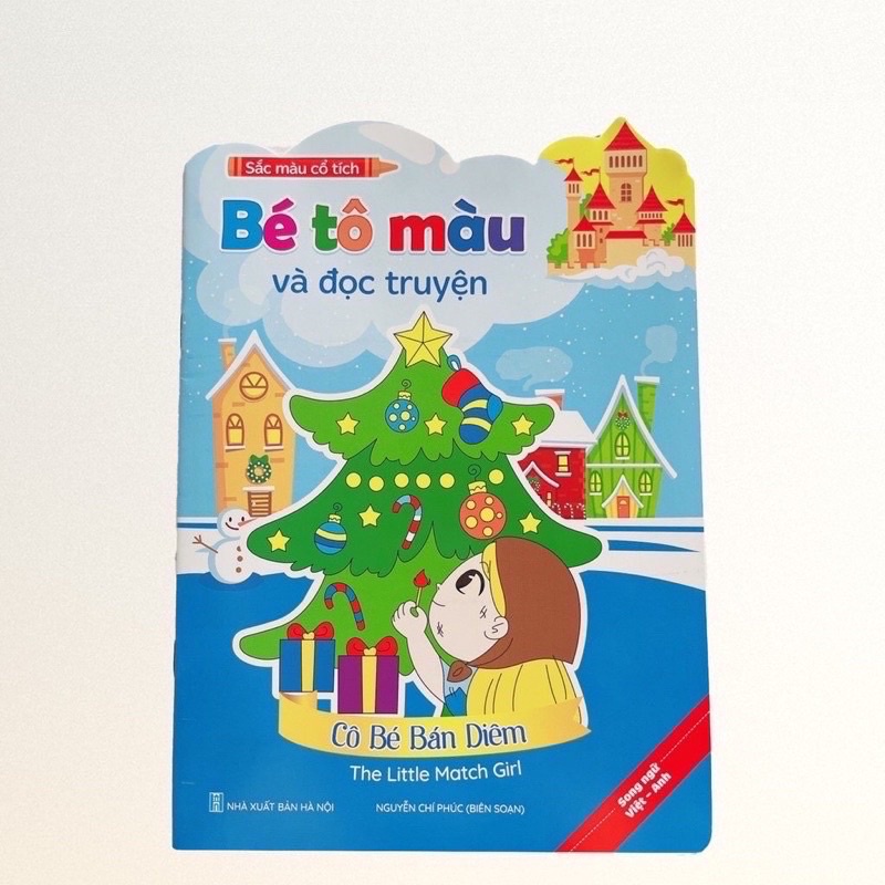 Bé tô màu và đọc truyện bộ 8 cuốn