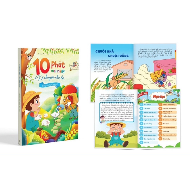 10 phút mỗi ngày kể chuyện cho bé (cuốn)