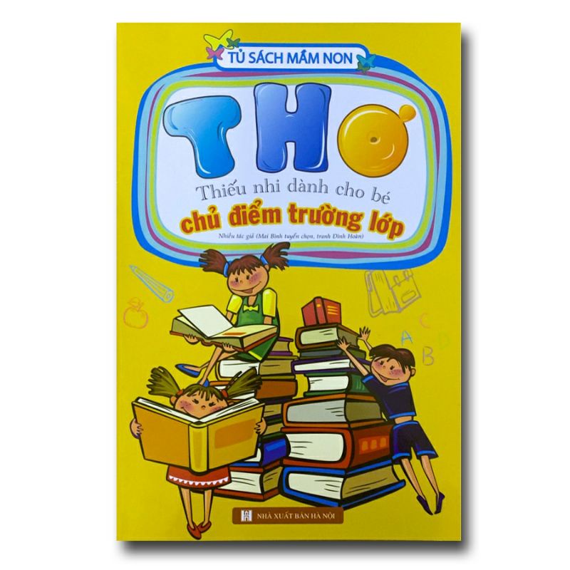 Bộ thơ thiếu nhi dành cho bé 6 cuốn
