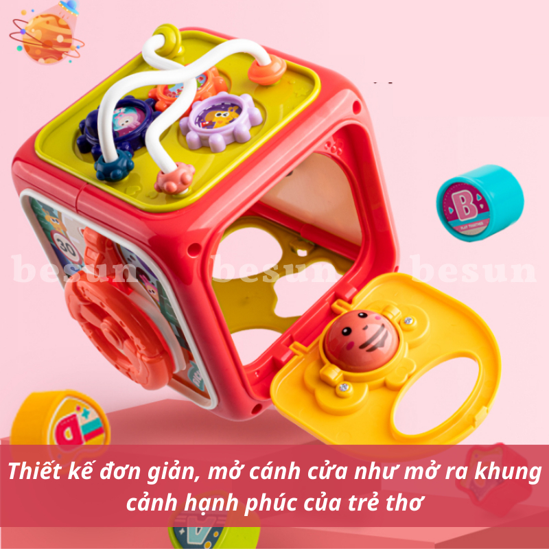 Hộp vuông bận rộn 688-60 (hộp bò)(24 bộ/thùng)