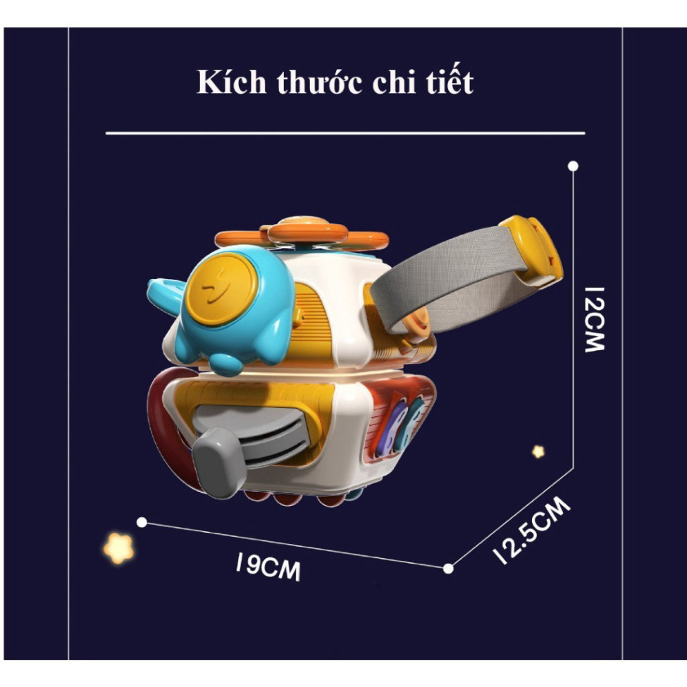 Khối bận rộn 10 mặt cười xoay 360 RT1602 (60b/thùng)