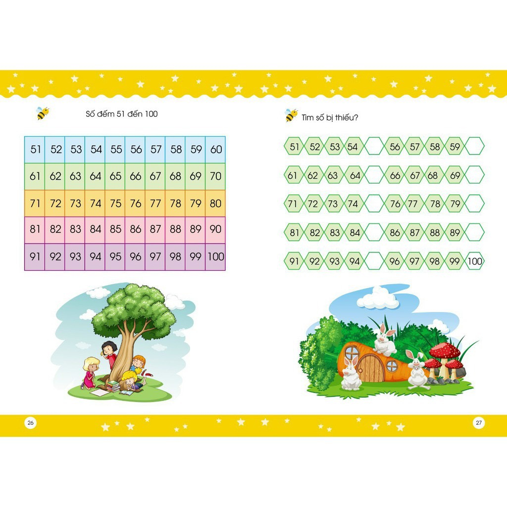 Sách toán tư duy cho bé 5-7 tuổi, 128 trang
