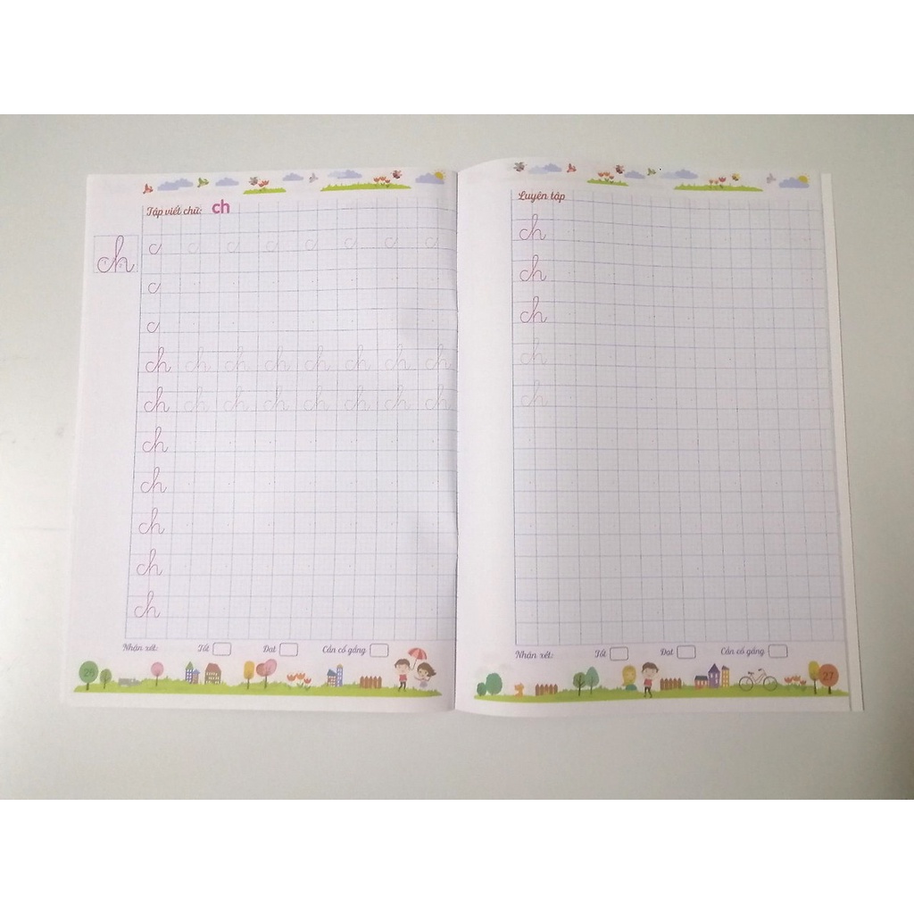 Bước đầu tập viết 2 cuốn