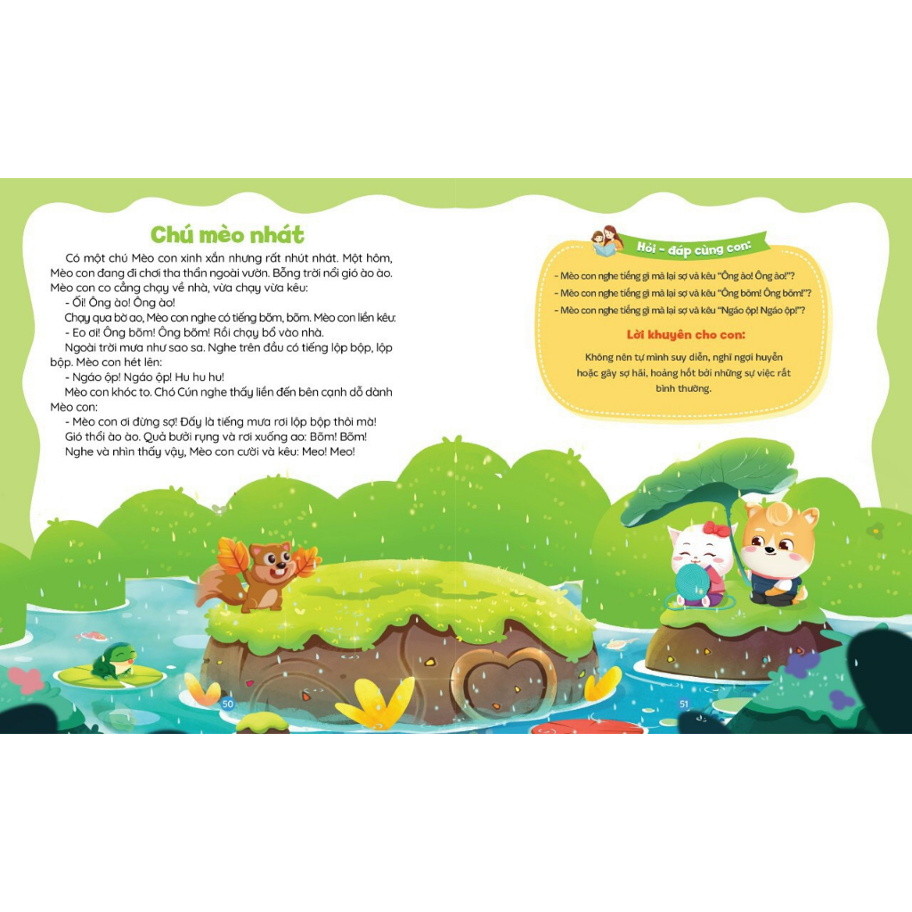 Truyện kể cho bé trước giờ đi ngủ