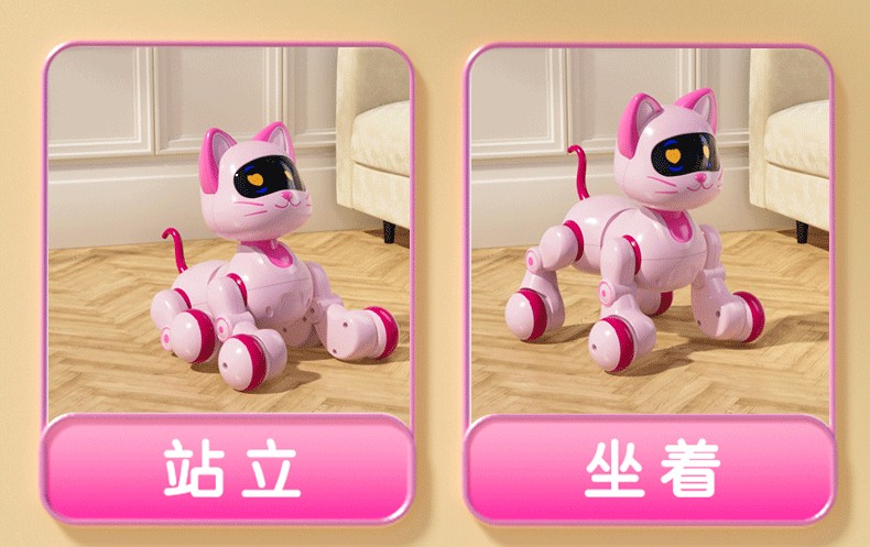 Robot Mèo có điều khiển(12 bộ/thùng)