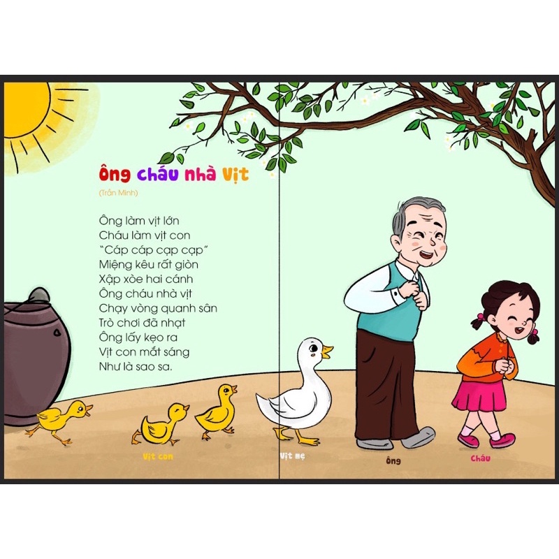 Thơ cho bé học nói (Sách bìa cứng)