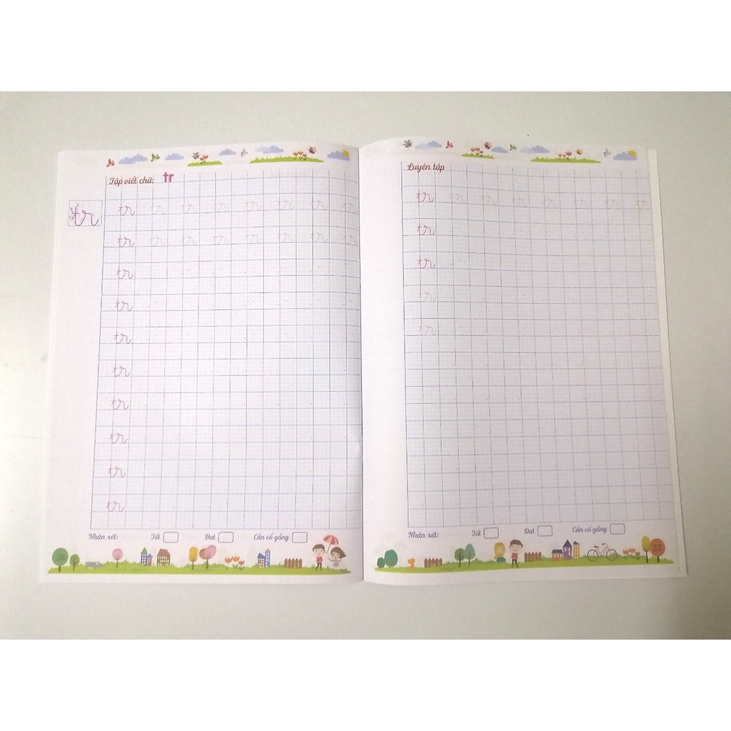 Bước đầu tập viết 2 cuốn