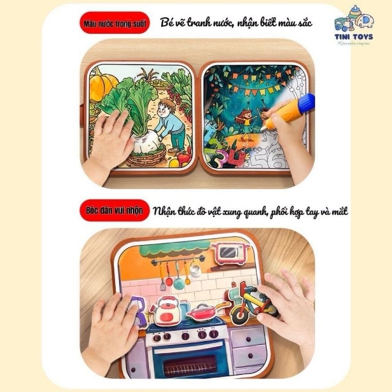 Sách ma thuật kèm bóc dán mã ZY2001(60 bộ/thùng)