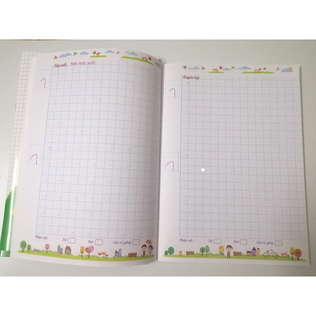 Bước đầu tập viết 2 cuốn