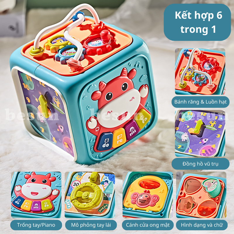 Hộp vuông bận rộn 688-60 (hộp bò)(24 bộ/thùng)