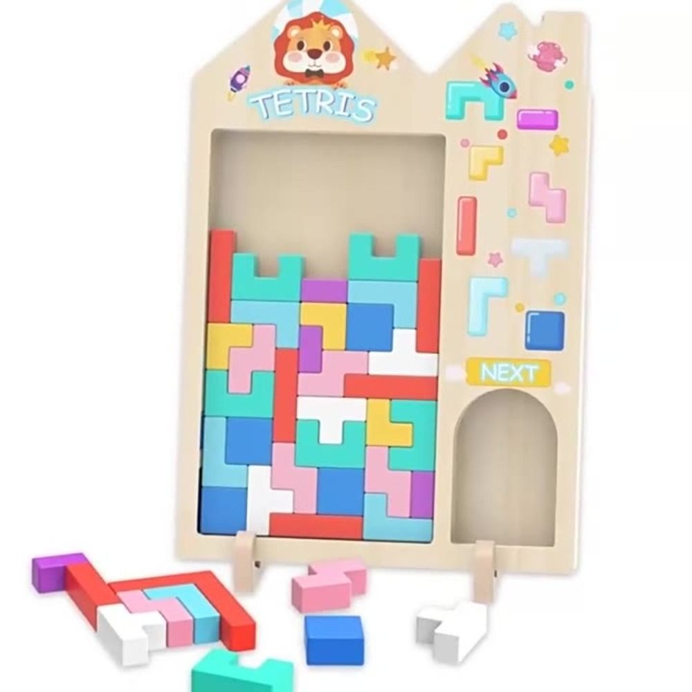 Xếp gạch hình ngôi nhà Tetris ELSFK