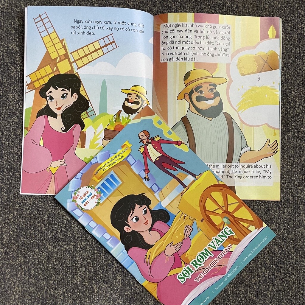 Túi 8 cuốn truyện cổ tích Thế Giới