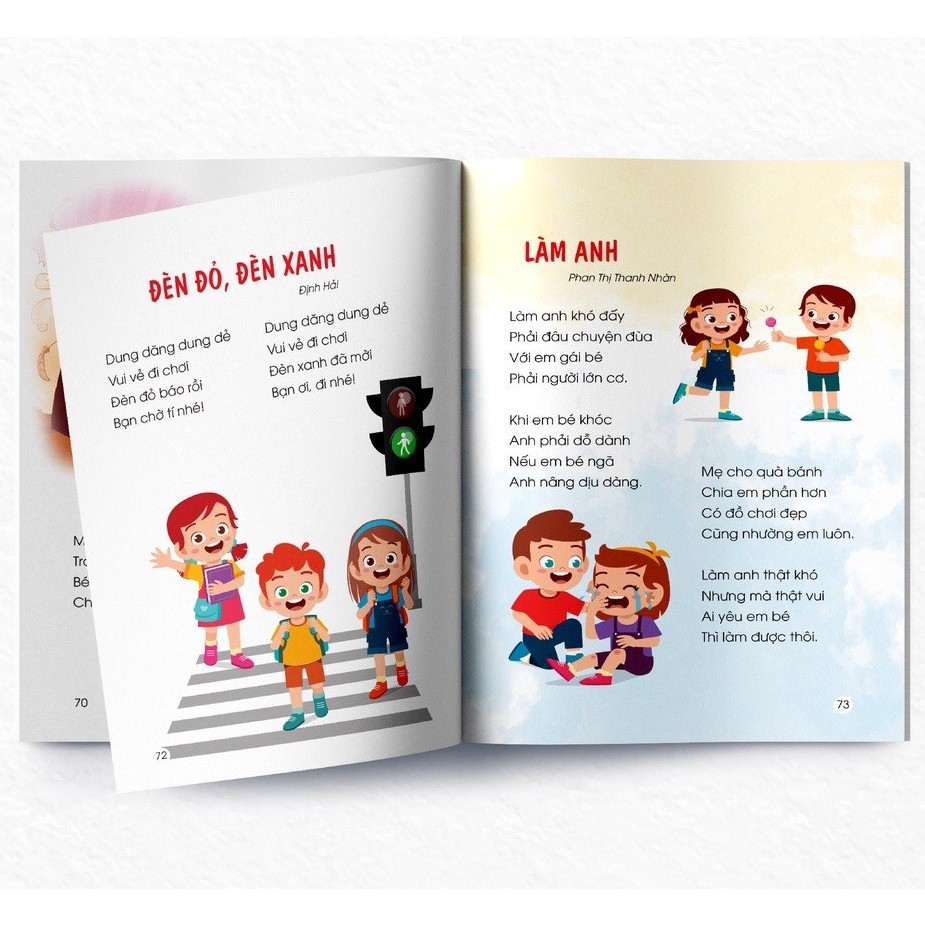 Tuyển tập thơ hay cho trẻ mầm non