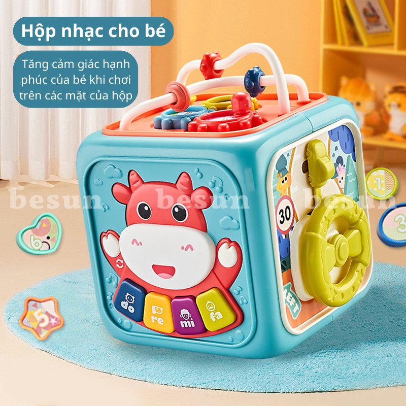 Hộp vuông bận rộn 688-60 (hộp bò)(24 bộ/thùng)