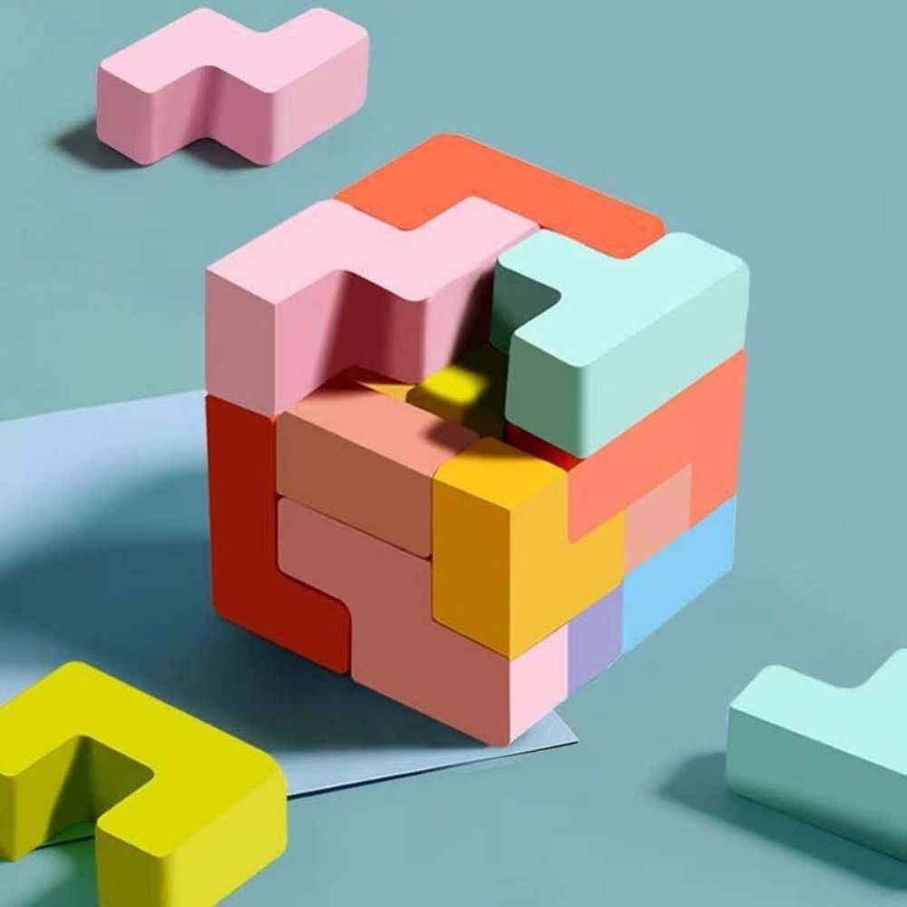 Xếp gạch hình ngôi nhà Tetris ELSFK