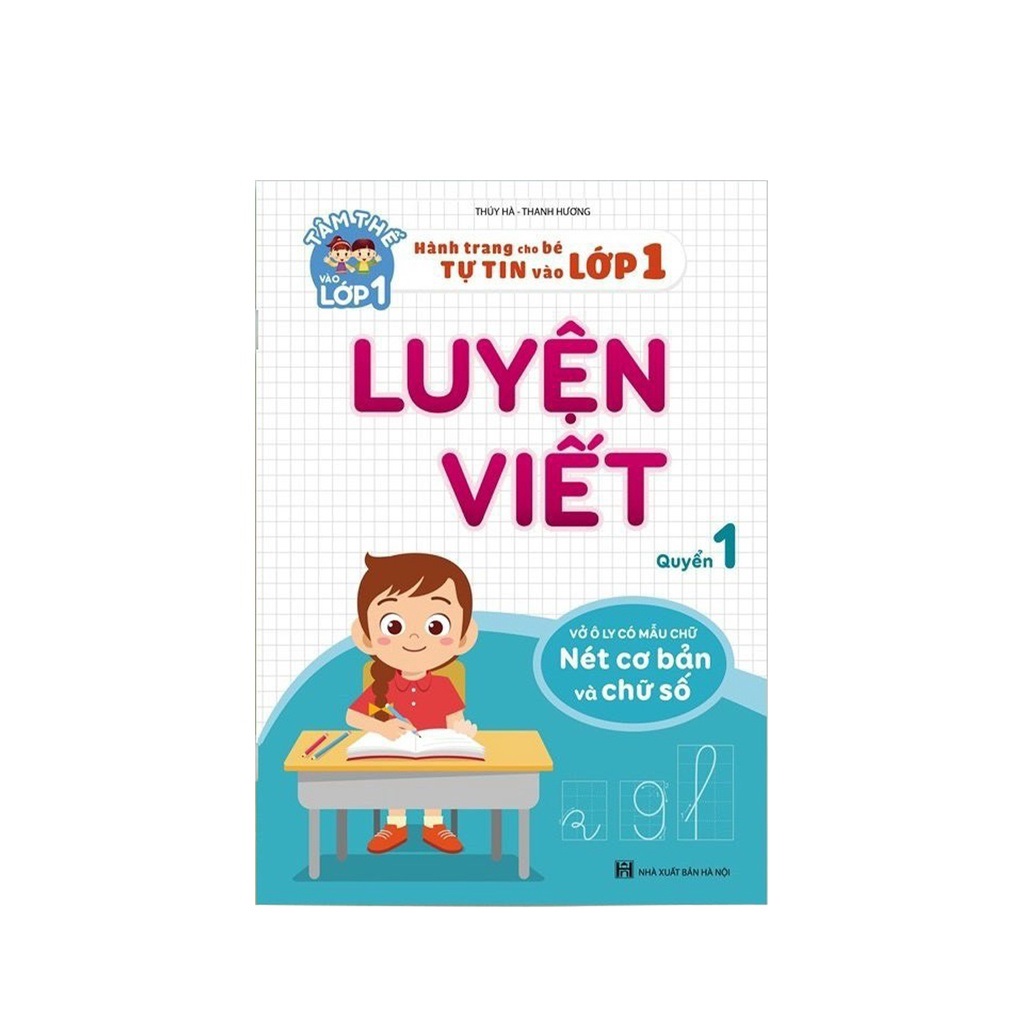 Bộ 3 quyển luyện viết - Hành trang cho bé vào lớp 1