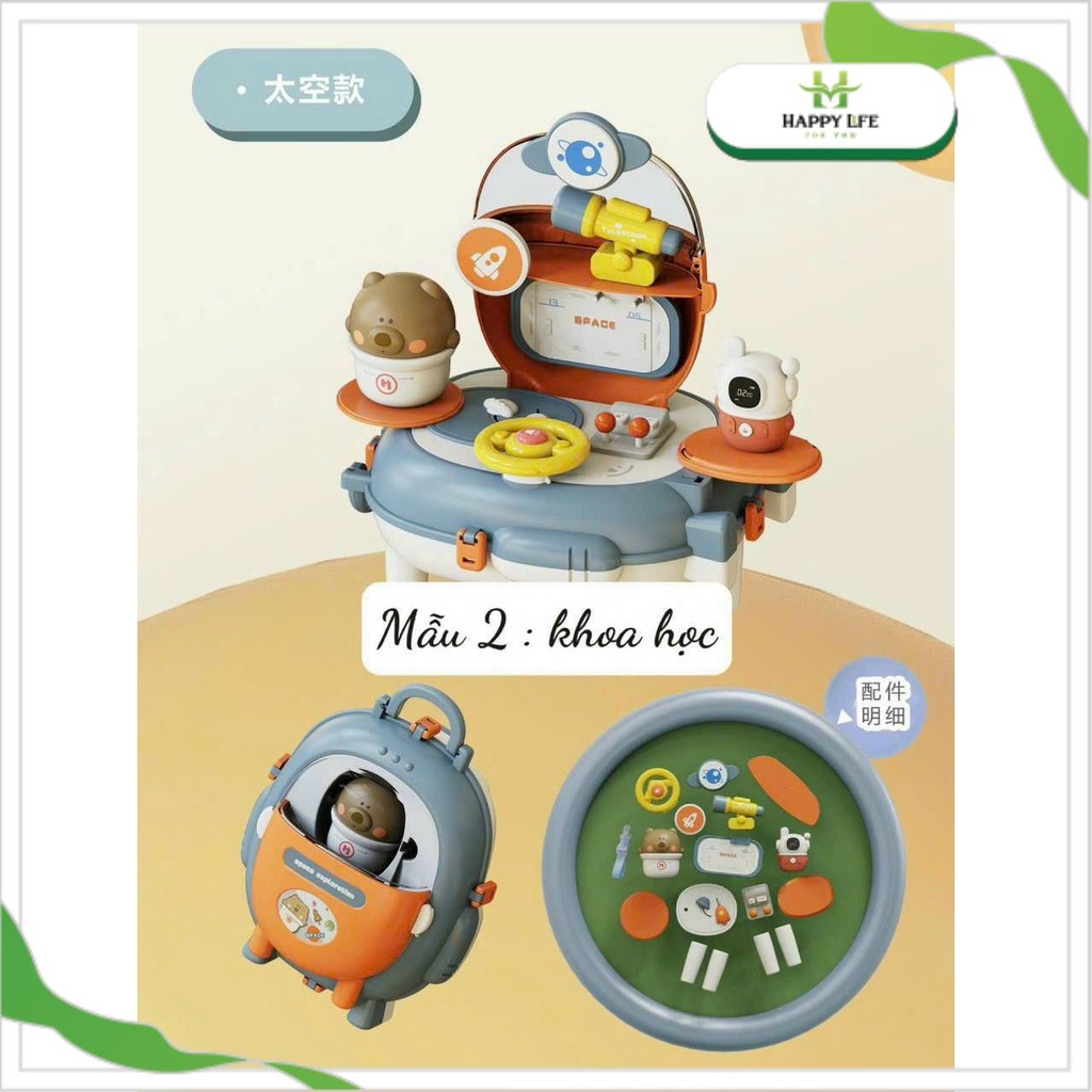 Balo nghề có gấu
(5 nghề)/vali nghề-HY-21/22/23/24/25(36 bộ/thùng)