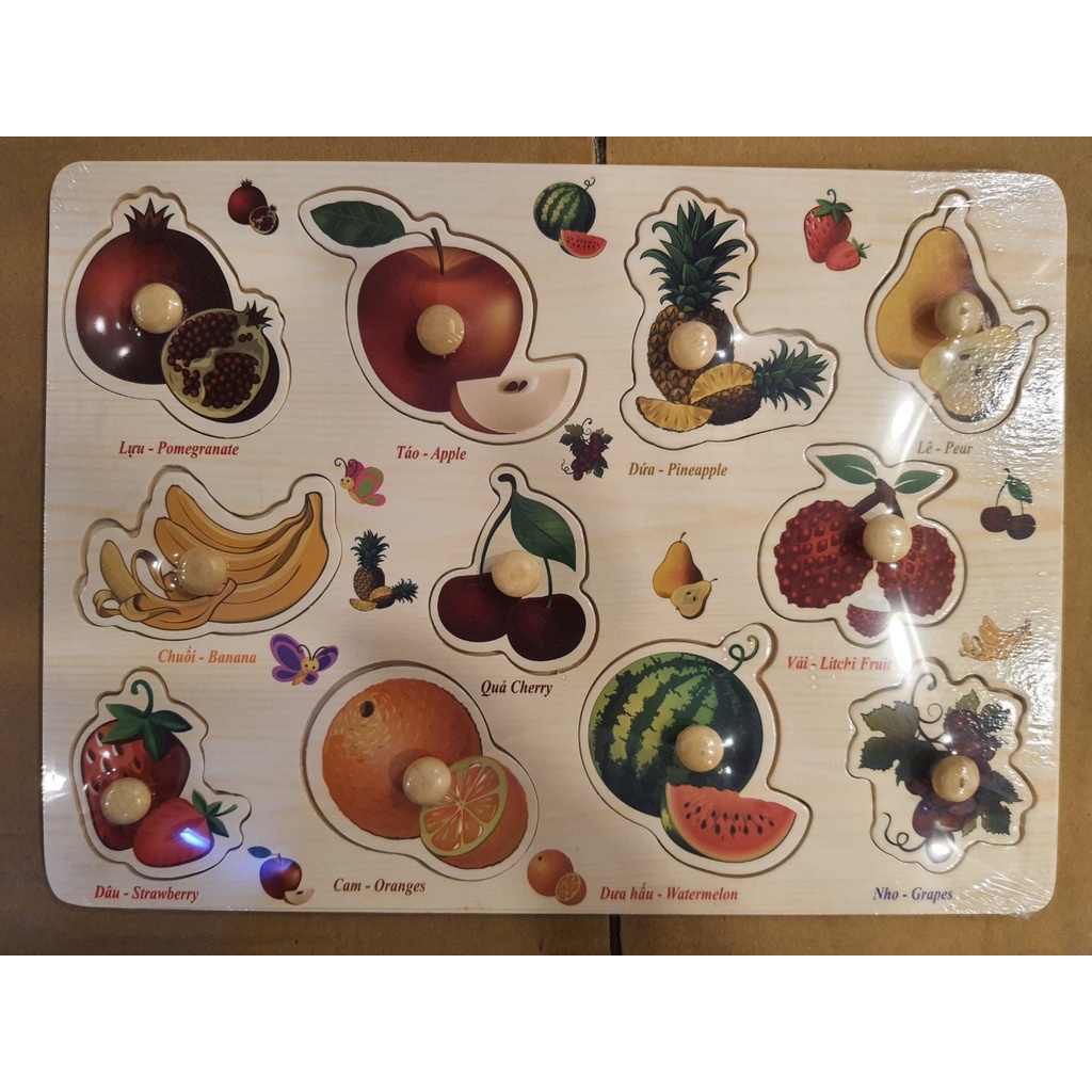 Bảng Núm Gỗ (100 bộ/thùng)