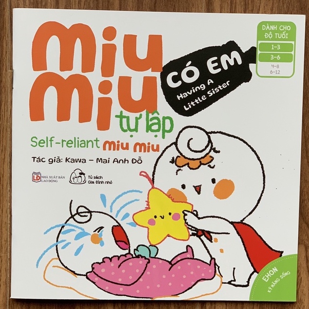 Bộ ehon miu tự lập phần 2 (8 cuốn)