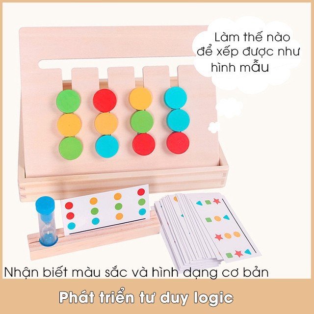 Logic toán 4 màu K62 (60 bộ/thùng)