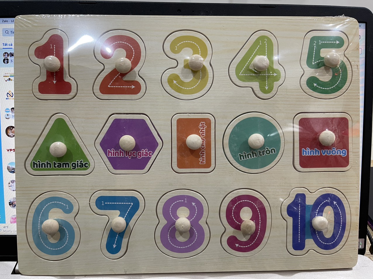 Bảng Núm Gỗ (100 bộ/thùng)