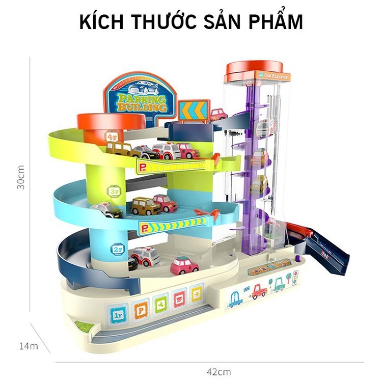 Gara ô tô 3 tầng 55-42A(16 bộ/thùng)