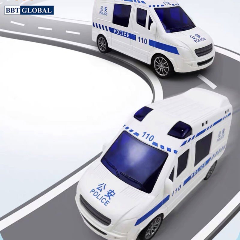 Set 6 xe cảnh sát XLQ-6J(12 bộ/thùng)