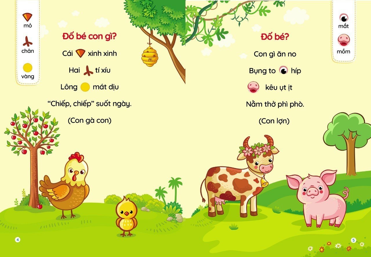 Tủ sách tiềm thức bộ 4 cuốn ( Đồng dao - thơ - truyện - câu đố)