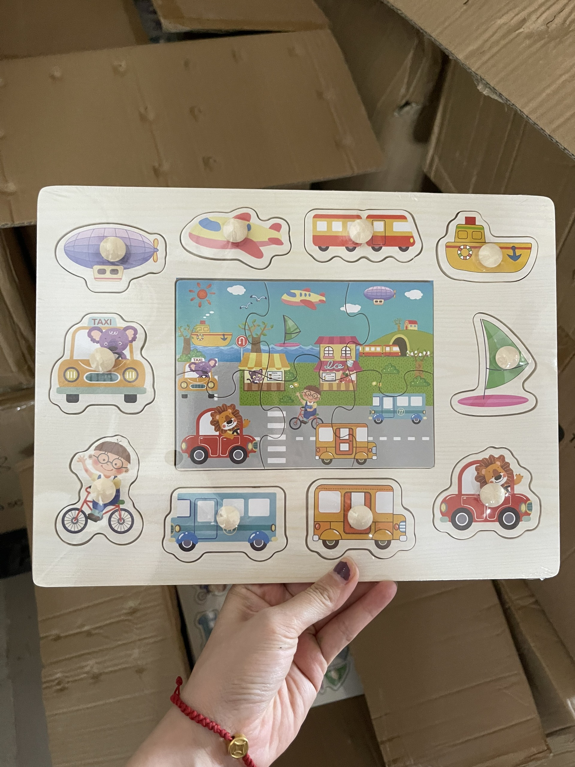 Bảng Núm Gỗ (100 bộ/thùng)